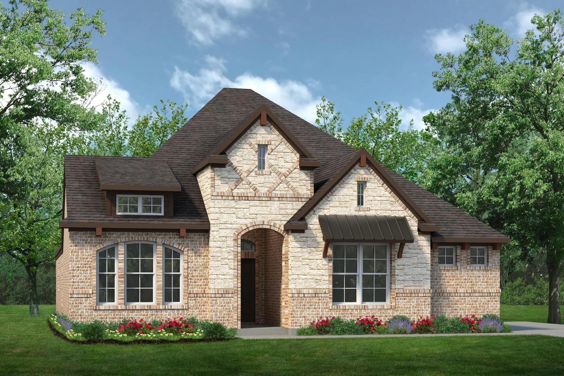 2373 B with Stone. 2,391sf New Home