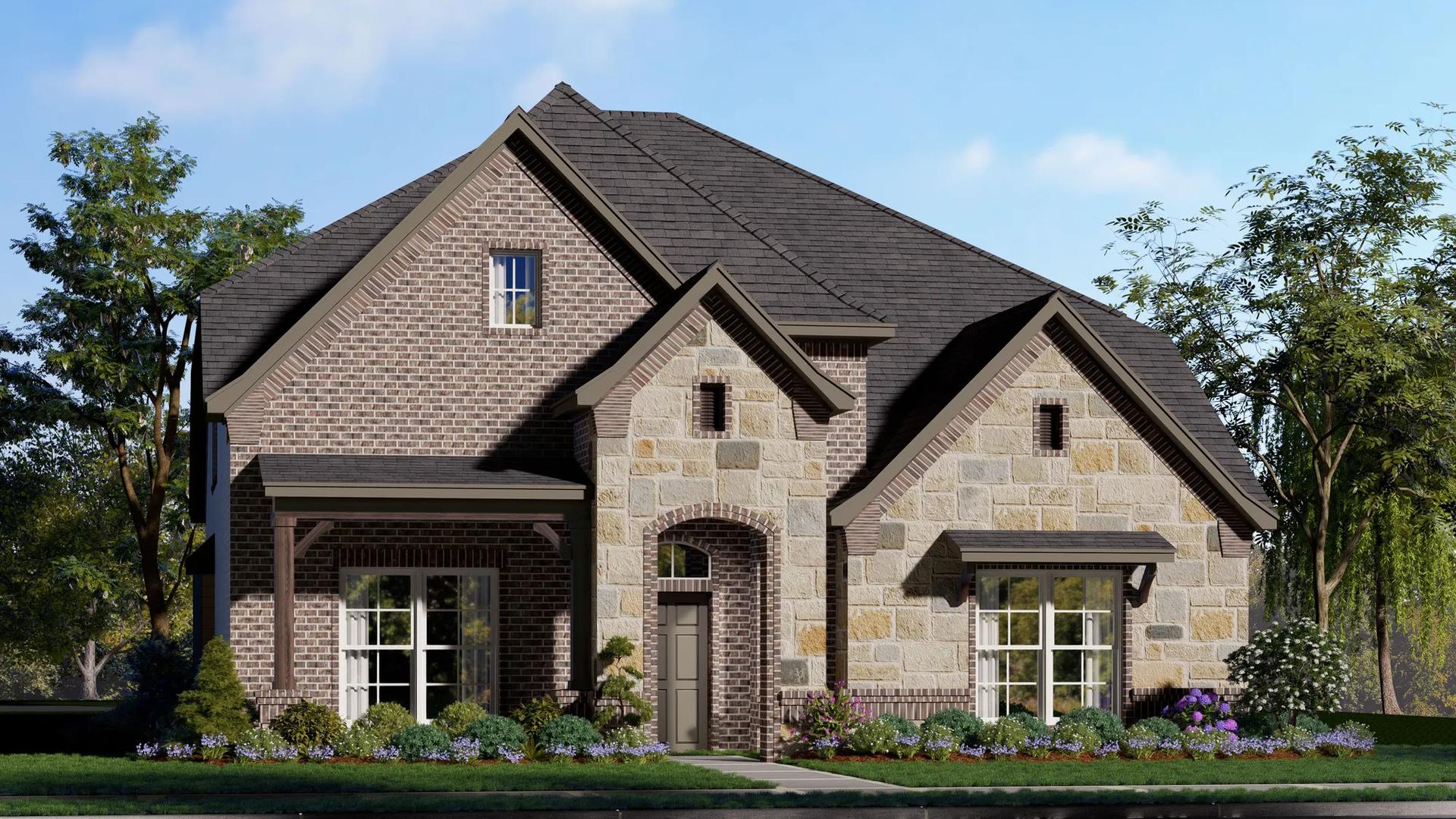 2571 D with Stone. Concept 2571 Home with 3 Bedrooms
