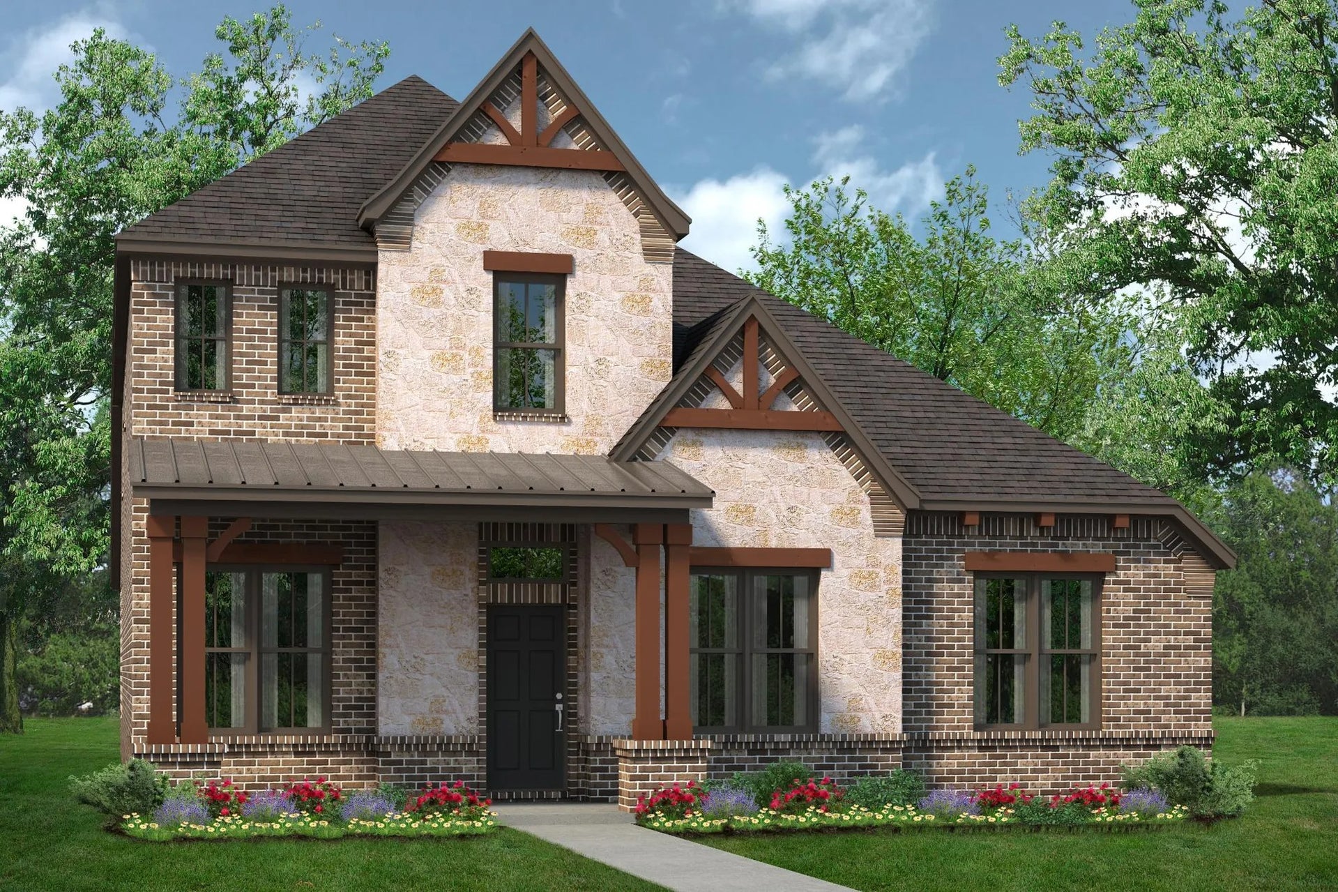 2795 D with Stone. 2,795sf New Home in Heartland, TX