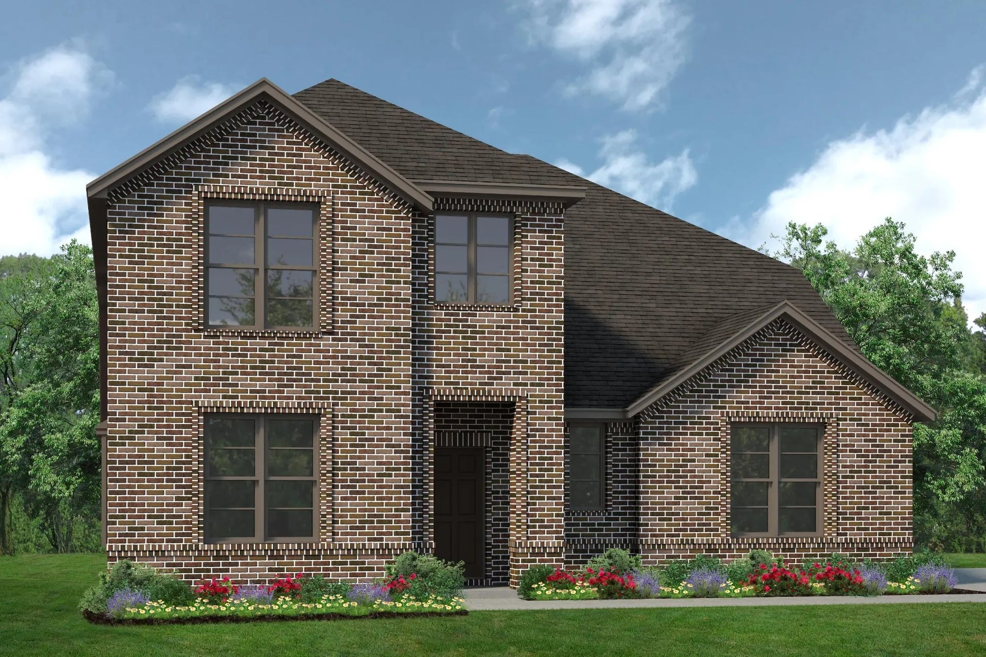 2870 A with Outswing. 2,889sf New Home in Fort Worth, TX