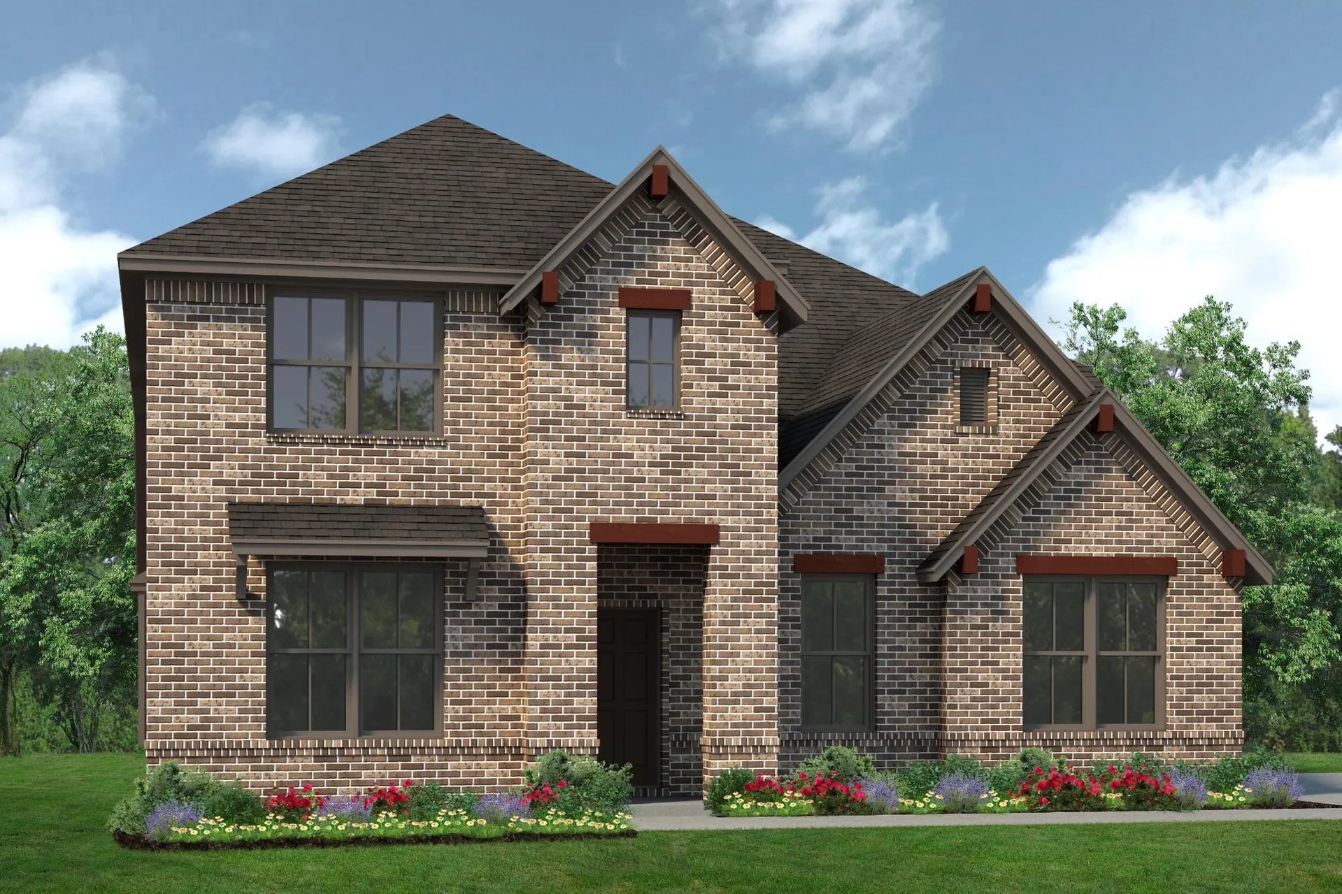 2870 B with Outswing. Concept 2870 Home with 4 Bedrooms