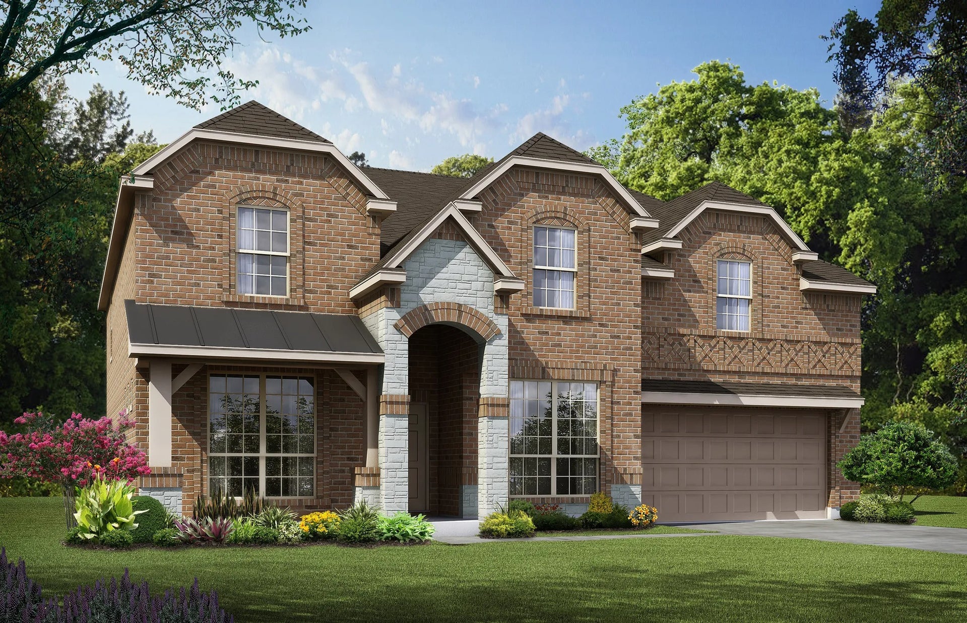 3135 C with Stone. 4br New Home in Burleson, TX