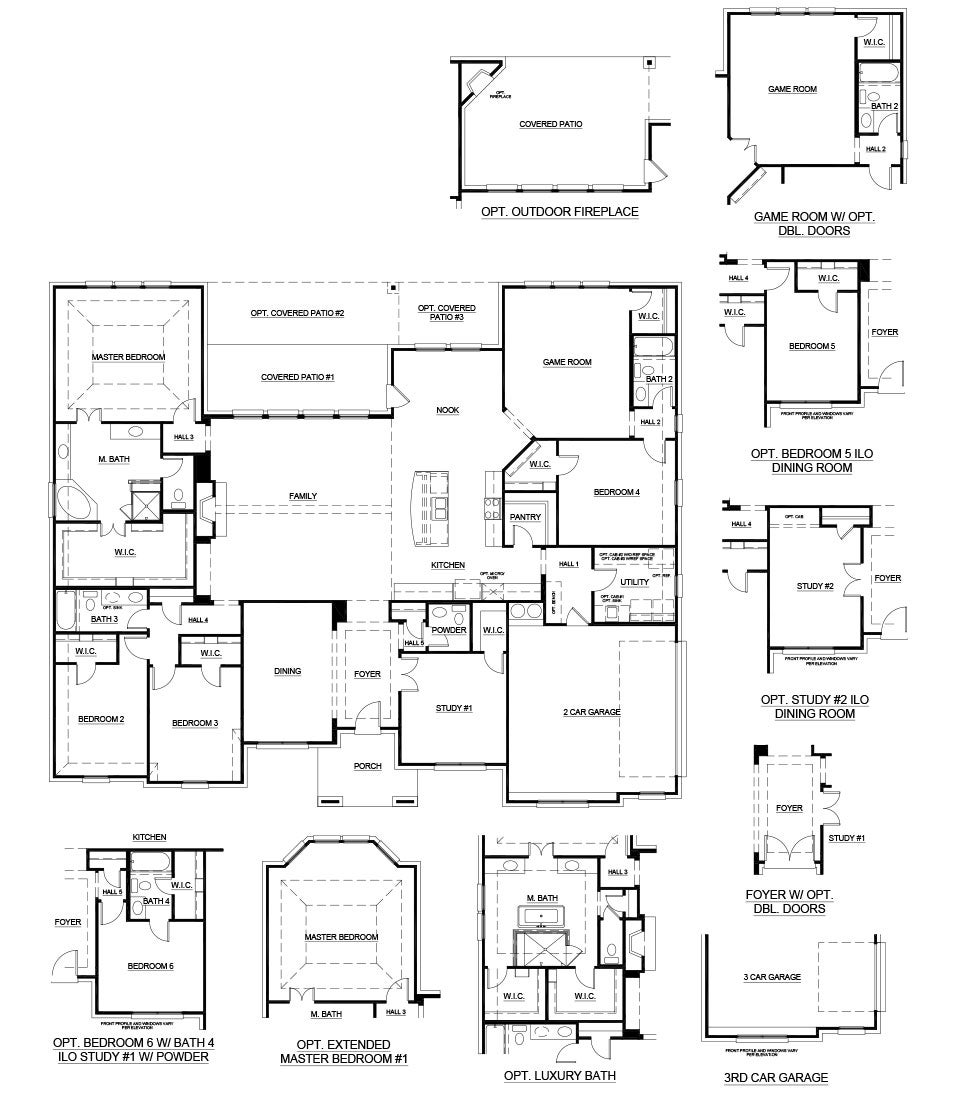Concept 3634 New Home Floor Plan