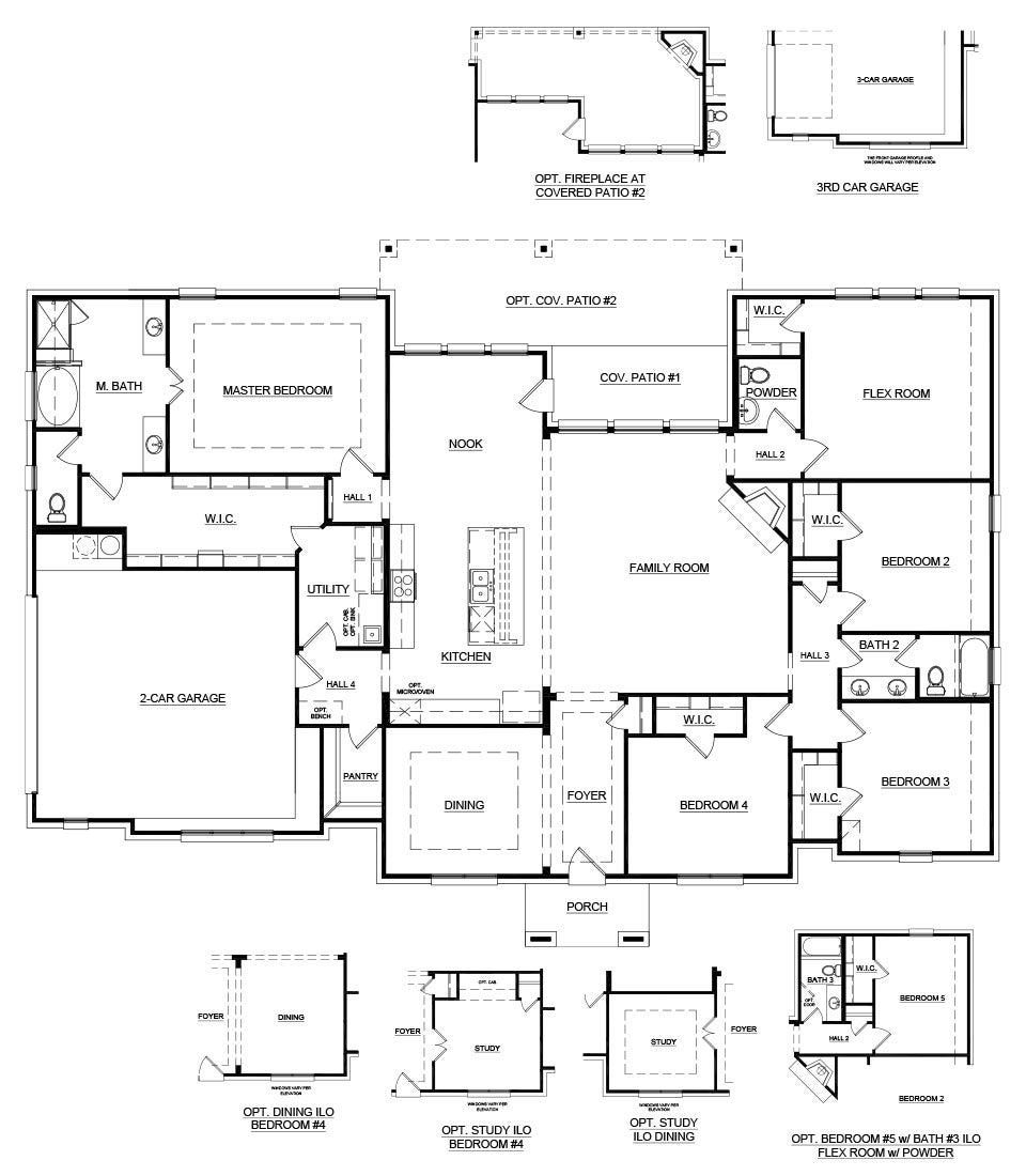 Concept 2915 Home with 4 Bedrooms