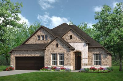 2434 B with Stone. New homes in Godley, TX