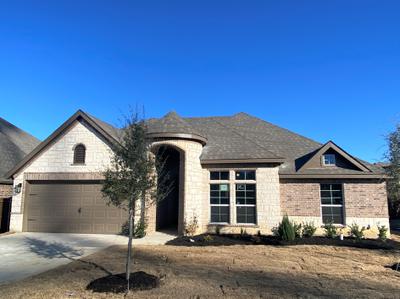 2393 D with Stone. Texas Home Builder