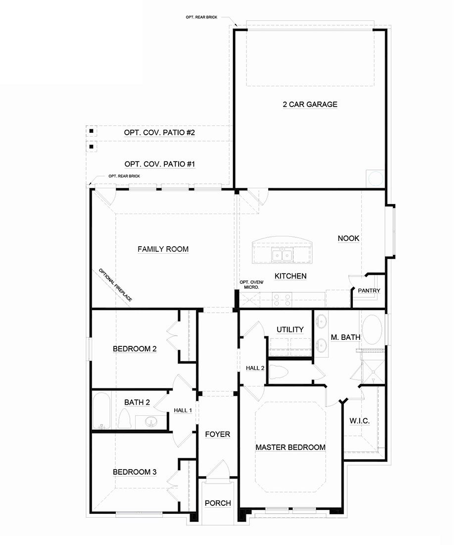 Concept 1578 New Home Floor Plan