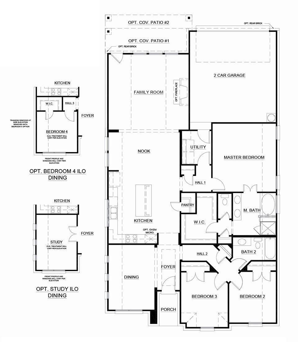Concept 1958 New Home Floor Plan