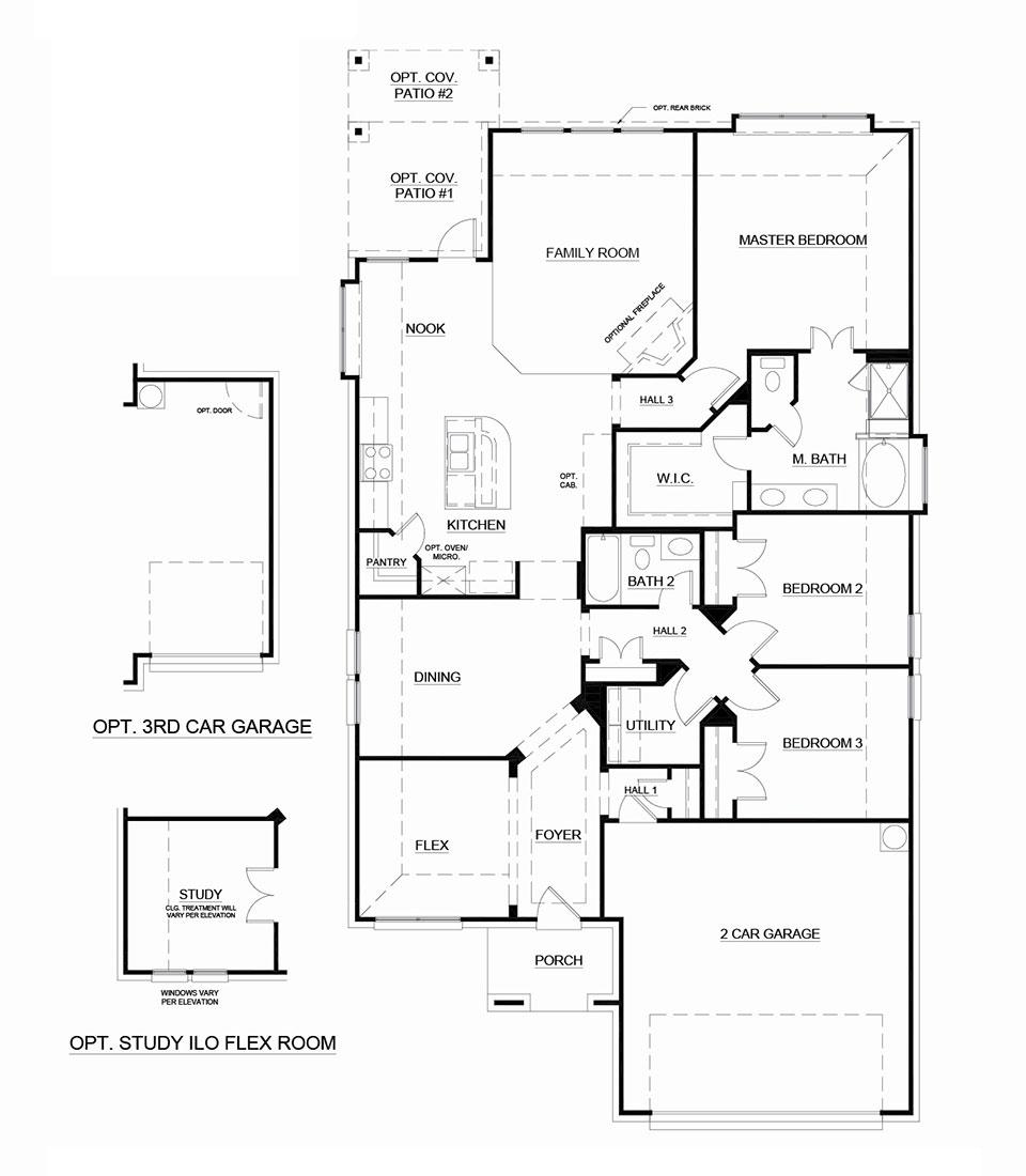 Concept 1991 New Home Floor Plan