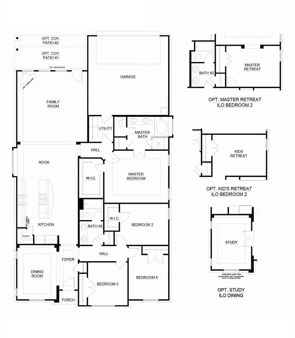 Concept 2129 New Home Floor Plan