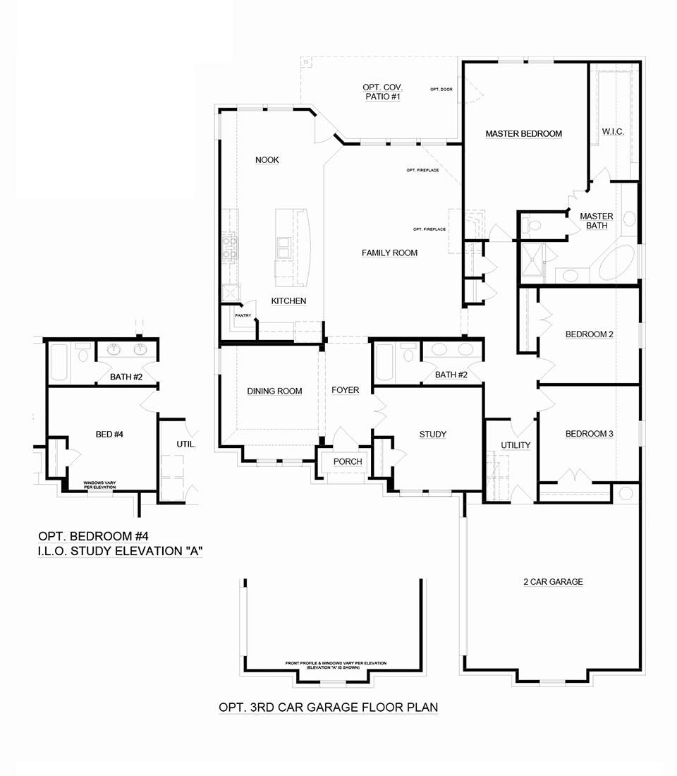 Concept 2267 New Home Floor Plan