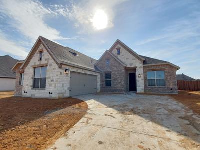 2267 D with Stone. Texas Home Builder