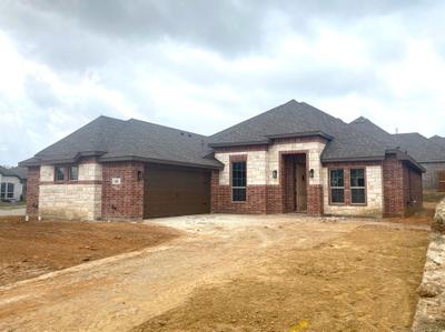2267 B with Stone. Texas Home Builder