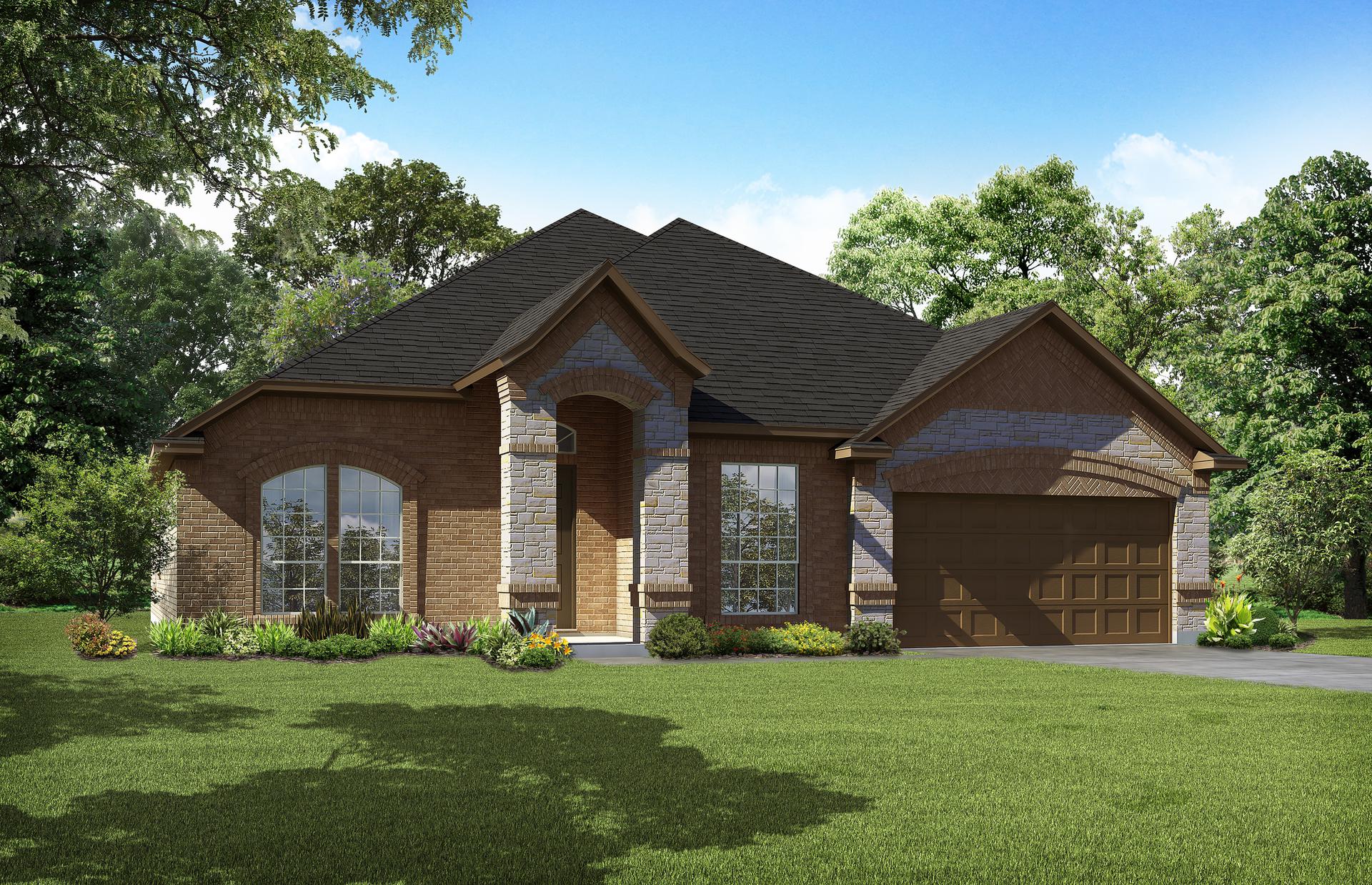 2671 A with Stone. Concept 2671 Home with 4 Bedrooms
