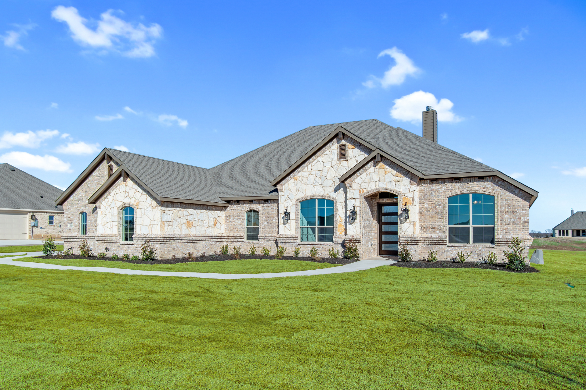 3141 A with Stone. New Home in New Fairview, TX
