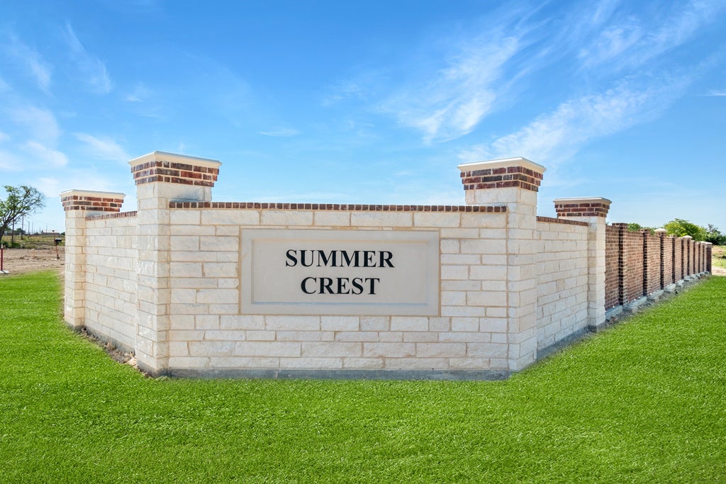 Summer Crest New Homes in Fort Worth, TX