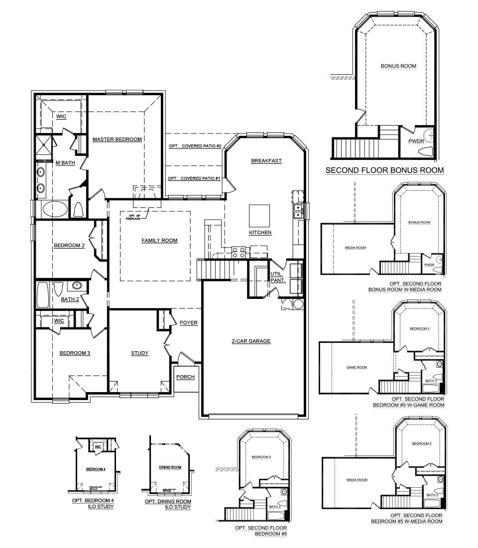 Concept 2393 Home with 3 Bedrooms