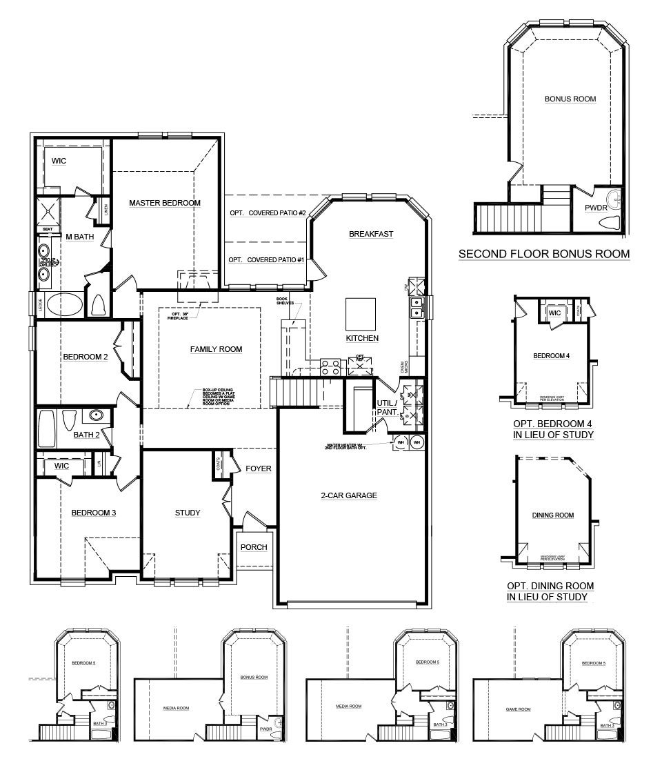 Concept 2379 New Home Floor Plan