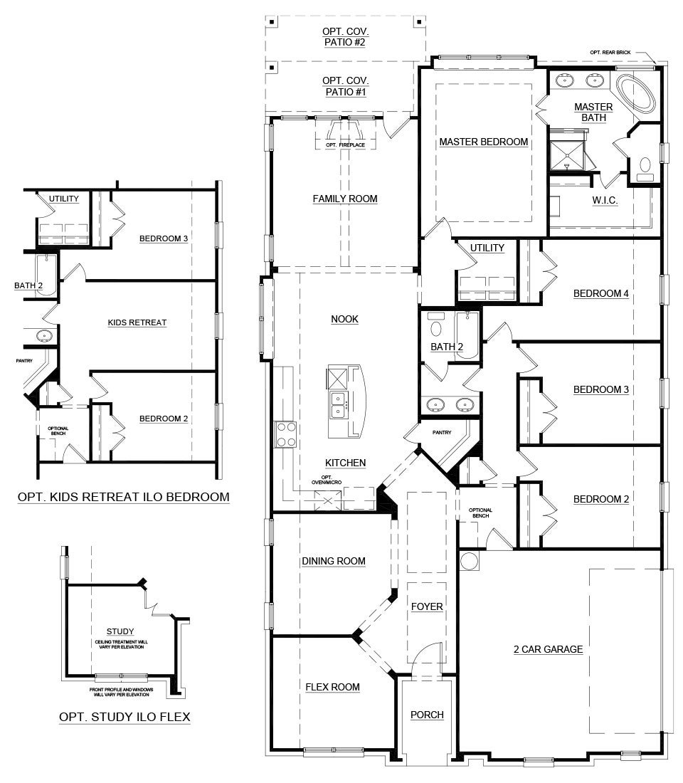 Concept 2186 Home with 4 Bedrooms