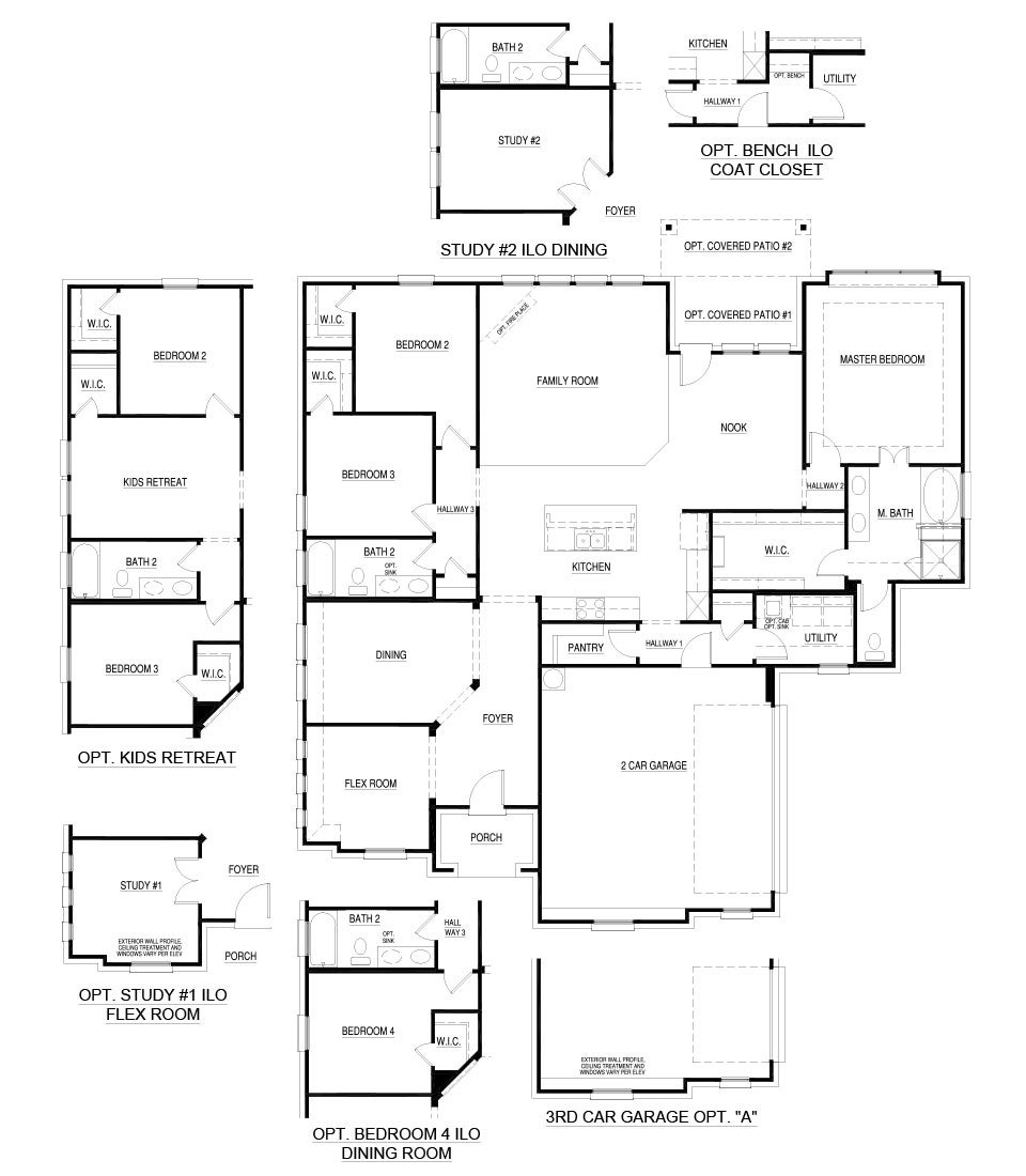 Concept 2199 New Home Floor Plan