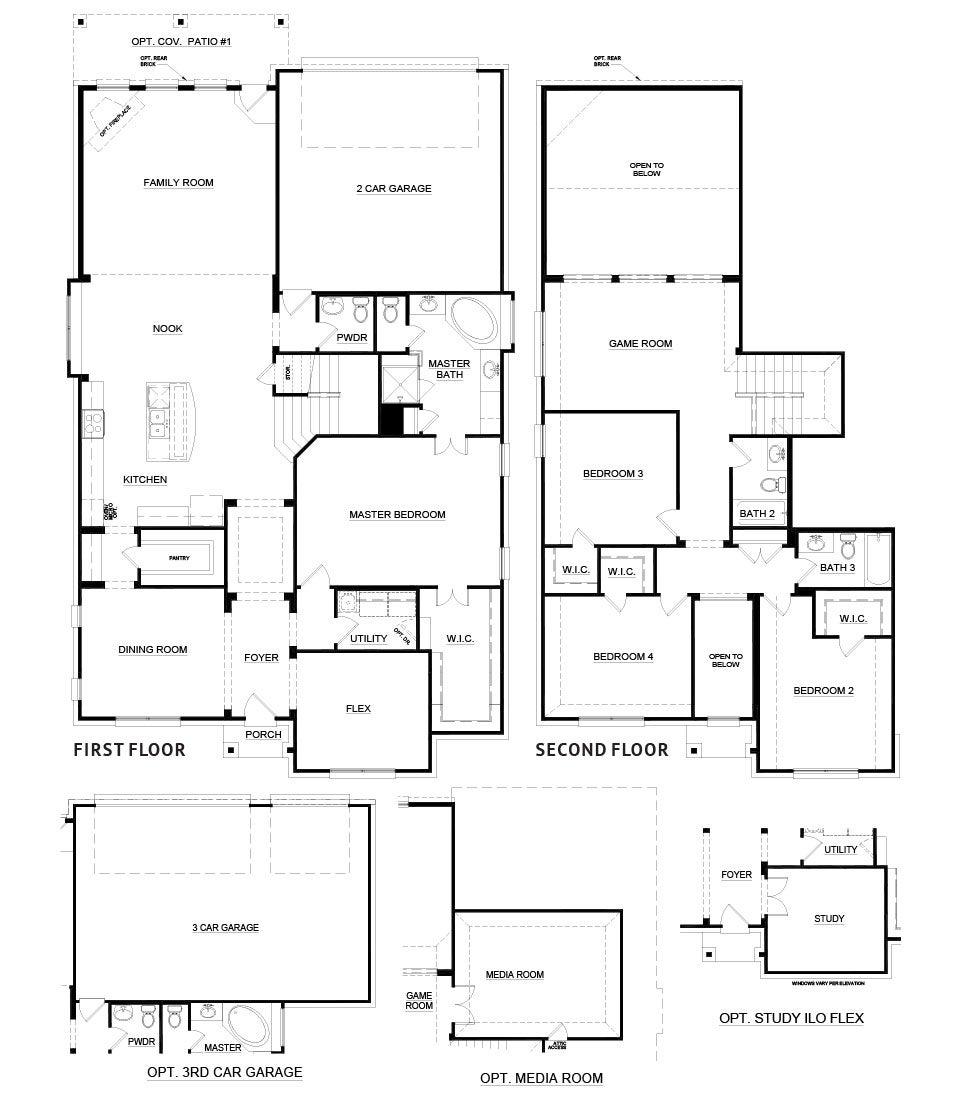 Concept 3106 New Home Floor Plan