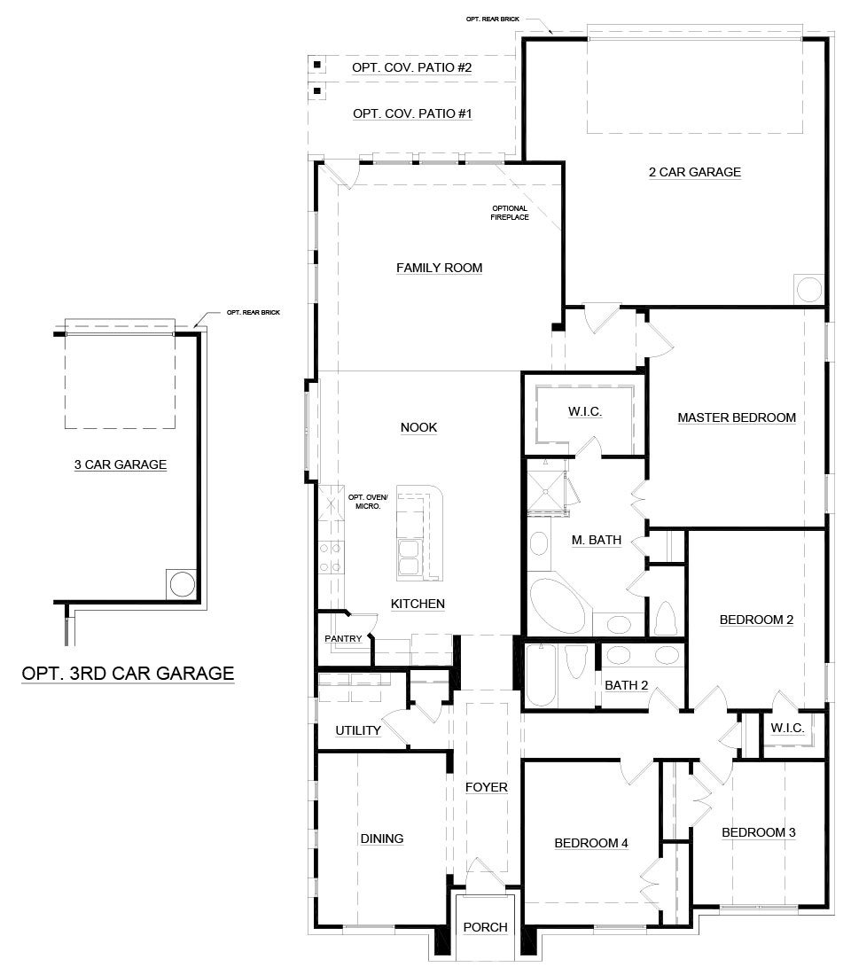Concept 2086 New Home Floor Plan