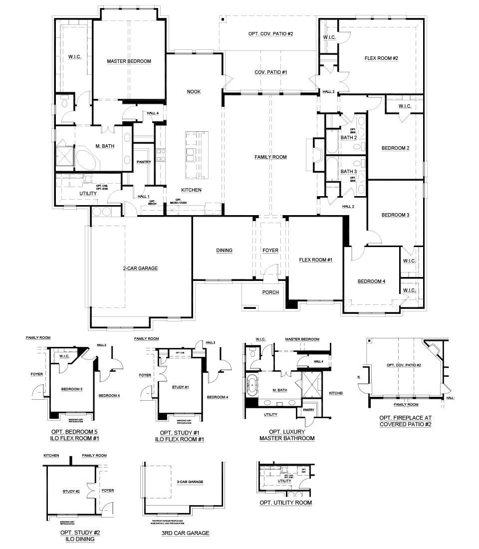 Concept 3441 New Home Floor Plan