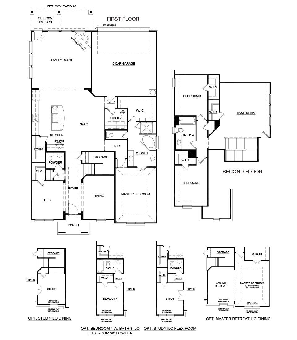 Concept 2795 New Home Floor Plan